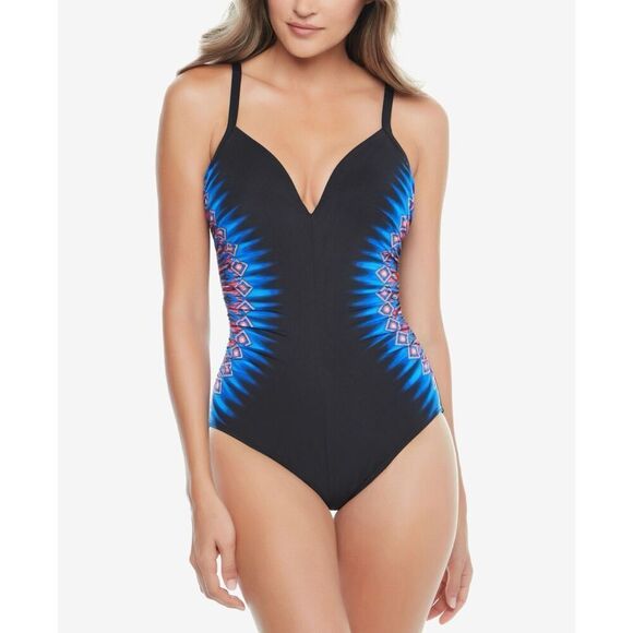 Miraclesuit Temptation Underwire Tummy-Control One-Piece Swimsuit Women's Swimsu - Picture 1 of 3